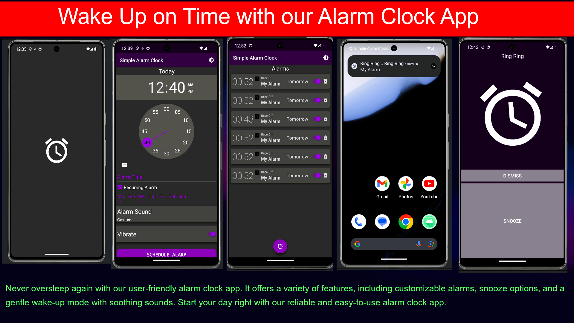 Alarm Clock App